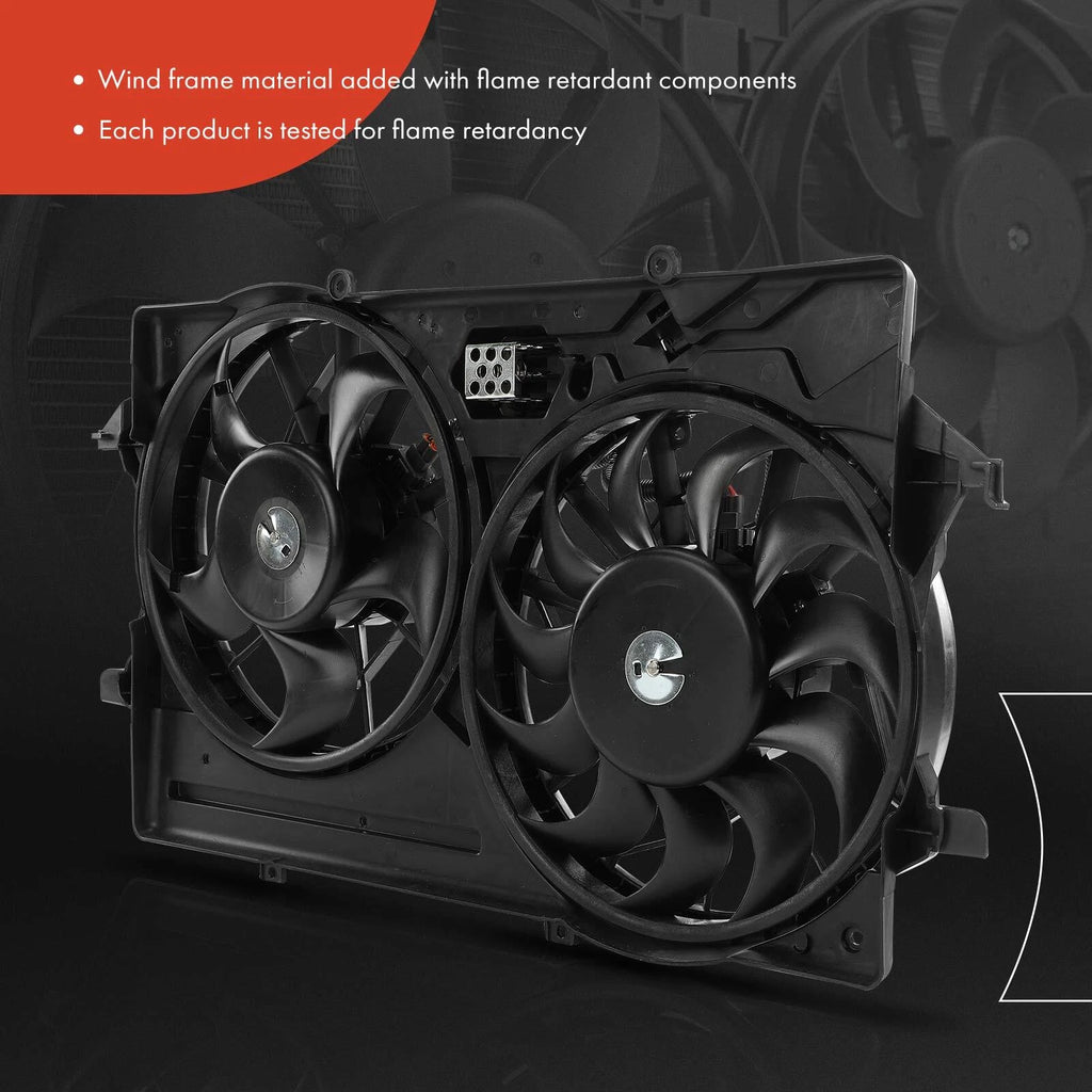 Dual Cooling Fan Assembly for Ford Focus (2003-2004)