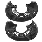 Front Brake Rotor Backing Plate Set for Toyota Sienna (2011–2015)