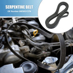 Serpentine Belt No. 06E903137N for Audi A6 Quattro (2009–2011)
