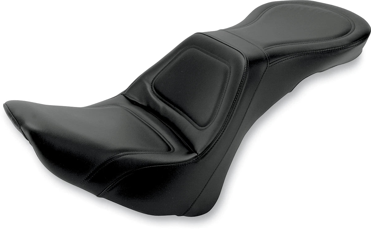 SADDLEMEN Explorer Seat for FLSTN (2006–2017) - Stitched - Black