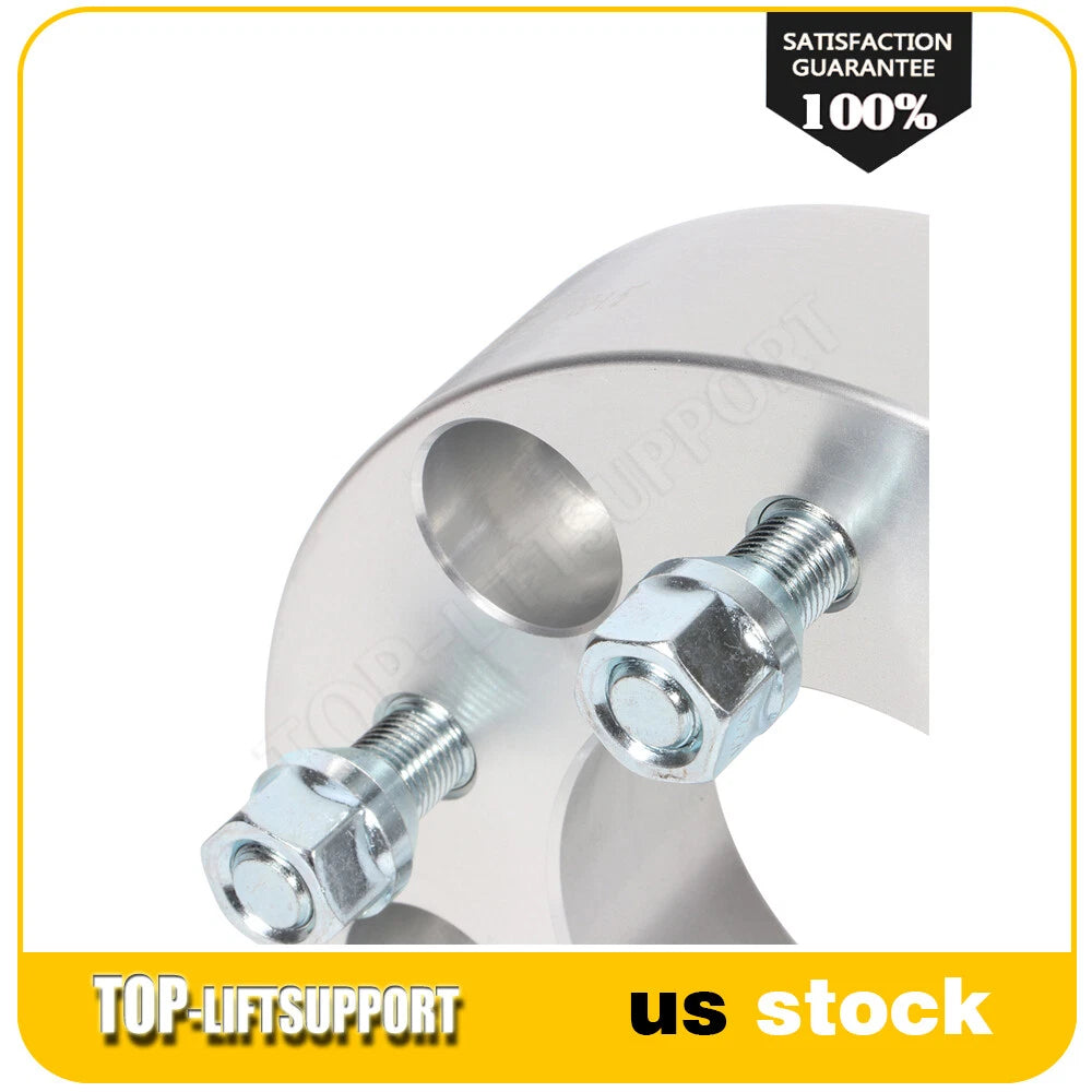 Set of 4 Wheel Adapters 5x5.5 to 5x5 for Dodge Ram 1500, Ford F-150, Bronco