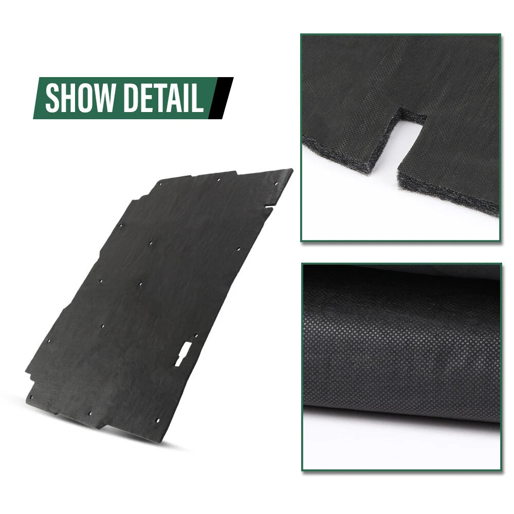 Hood Insulation Pad & Clips for Chevy S10 Truck & Blazer (1982–1993)