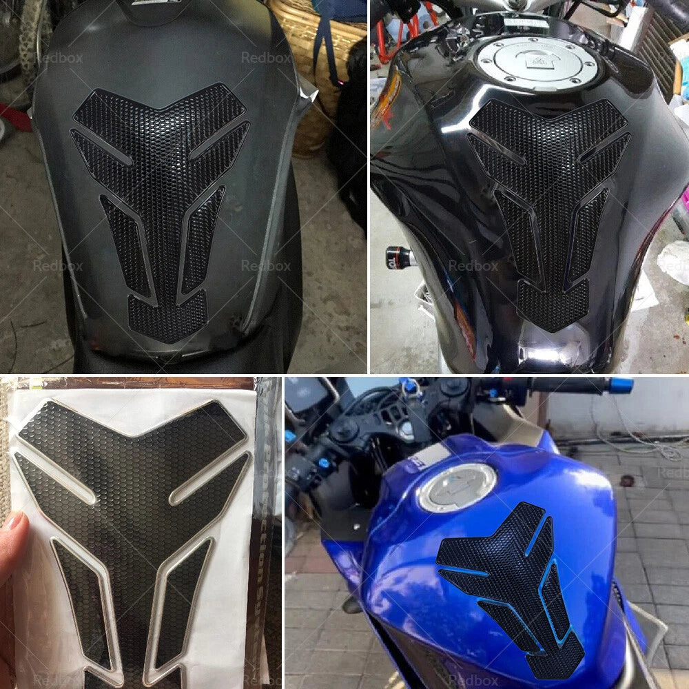 Gas Fuel Tank Pad Protector Sticker for Motorcycle (Fits )