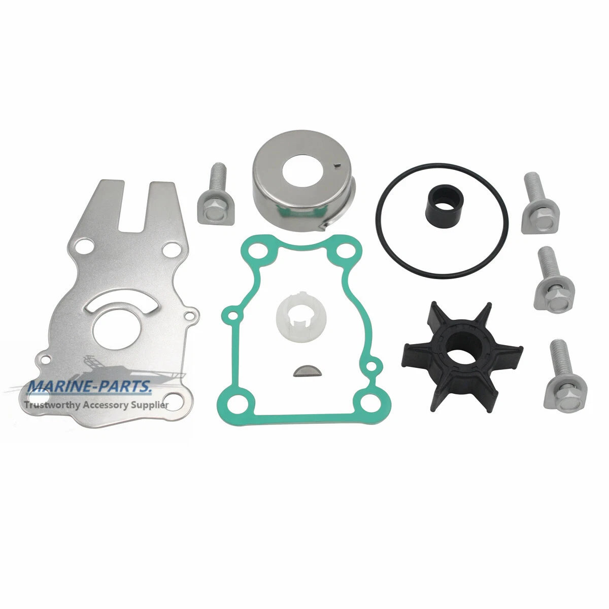 Water Pump Impeller Kit 6BG-W0078-00 for Yamaha Outboard Engines