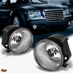Clear Lens Bumper Fog Light Set for Chrysler 300/Dodge Caliber (2005–2010)