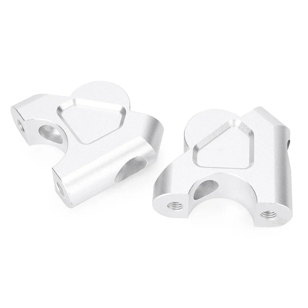 Silver Handlebar Risers for BMW R1200GS Adventure (2013-2017)