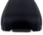 Leather Console Armrest Cover for Chevrolet Colorado (1995–2005) White Stitch