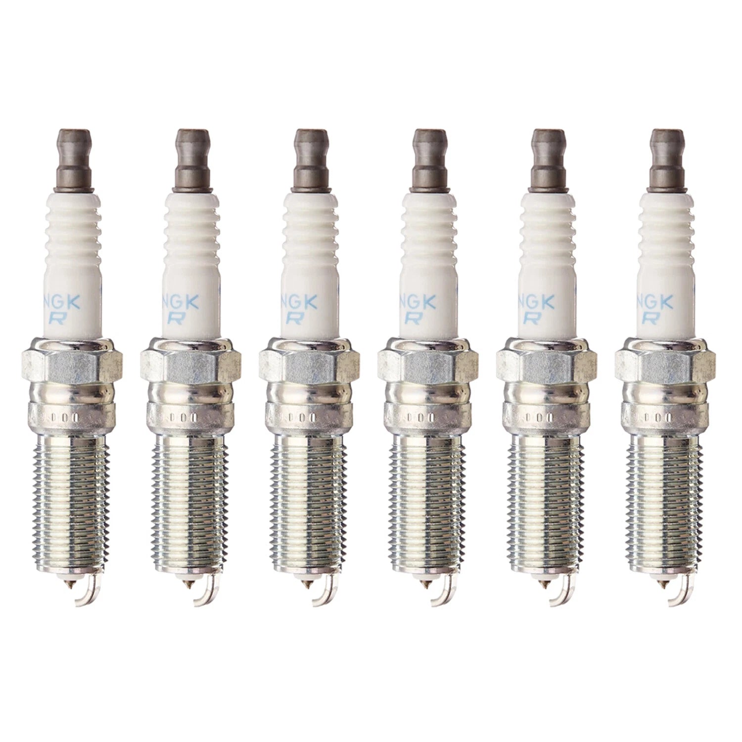Set of 6 NGK Laser Platinum Spark Plugs 2467 for Trailblazer Taurus L6 V6