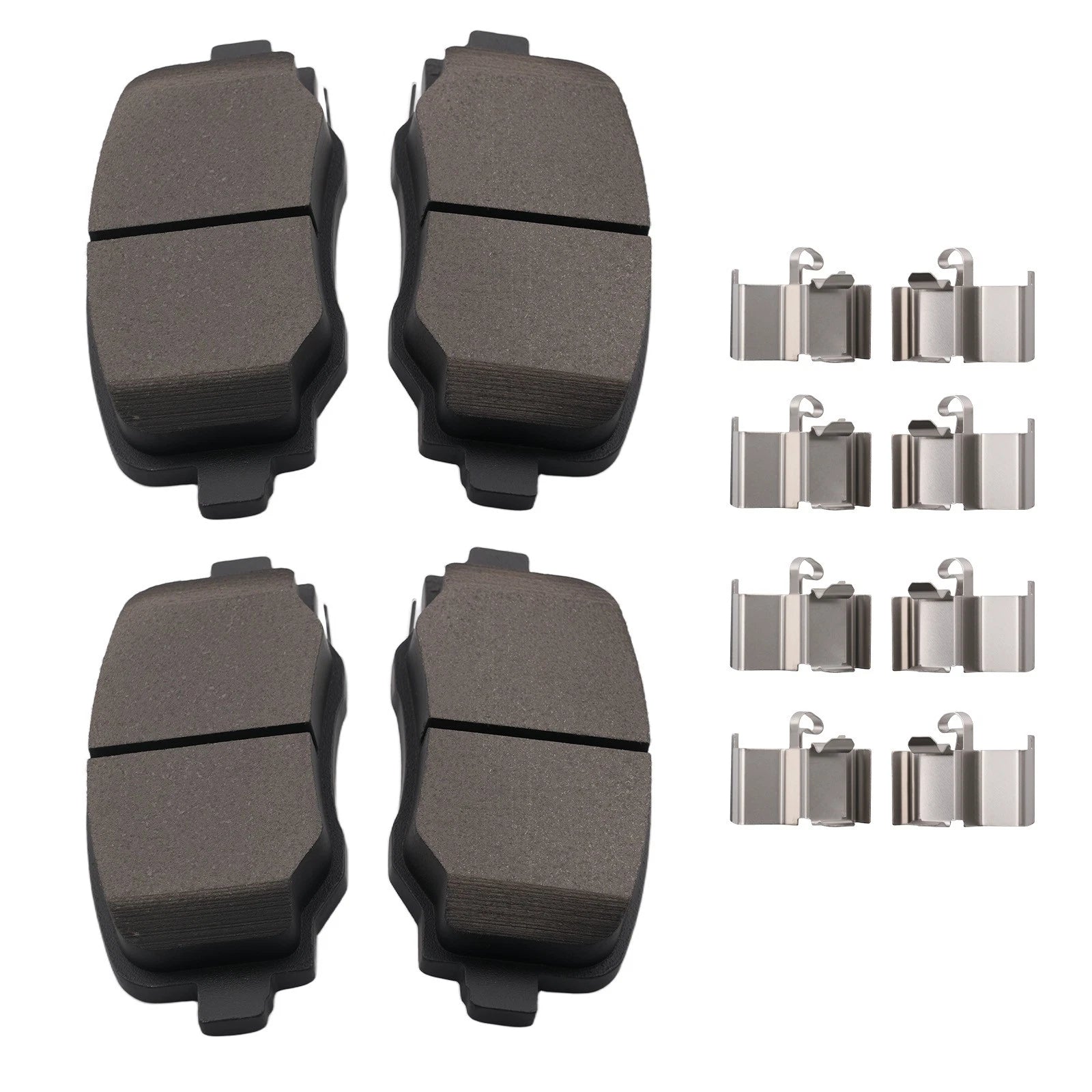 Rear Ceramic Brake Pads Kit for Chrysler 200 (2015–2017) Jeep Renegade (2015–2023)