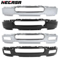 Chrome/Black Front Bumper Face Bar for Ford F-150, Lincoln Mark LT (2004–2005)