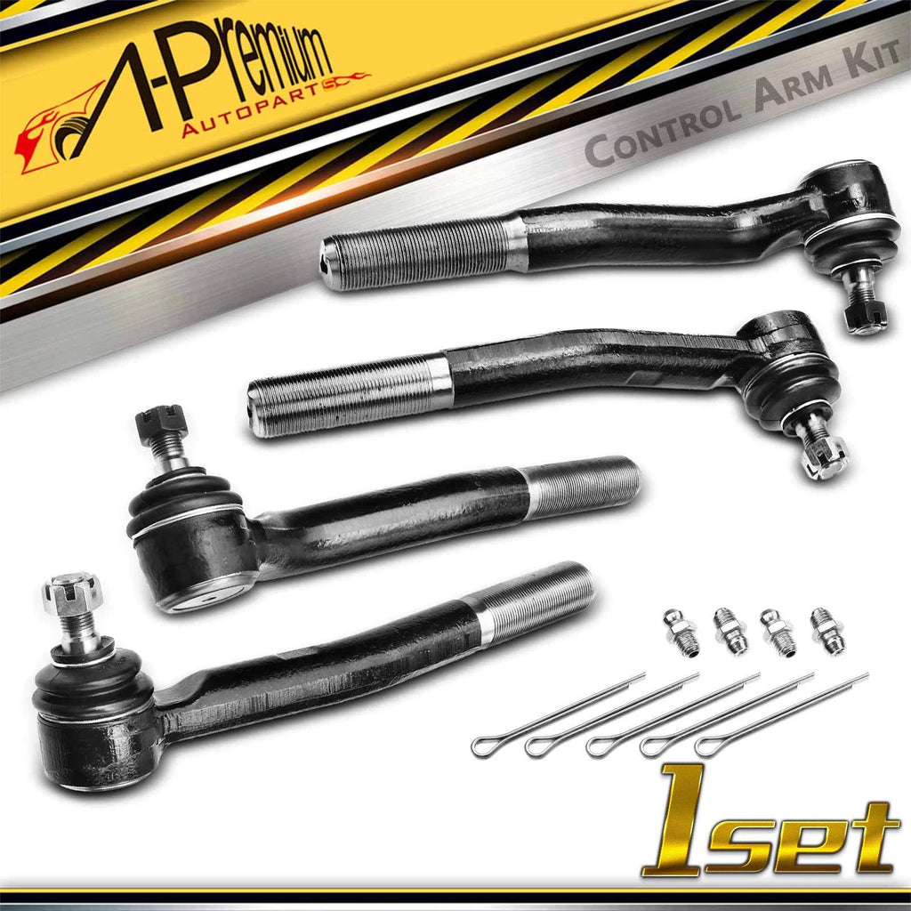 Set of 4 Outer Tie Rod Ends for Jeep Grand Cherokee (1999–2004)