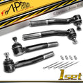 Set of 4 Outer Tie Rod Ends for Jeep Grand Cherokee (1999–2004)