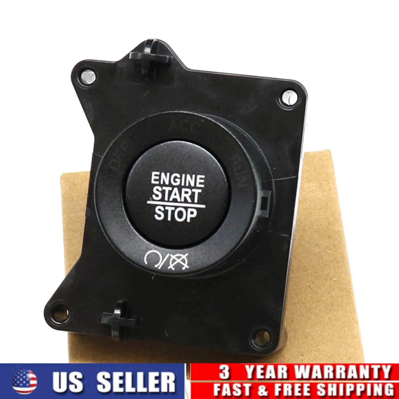Push Button Start Ignition Switch for Dodge Ram 1500 2500 3500 4500 (2013–2018)