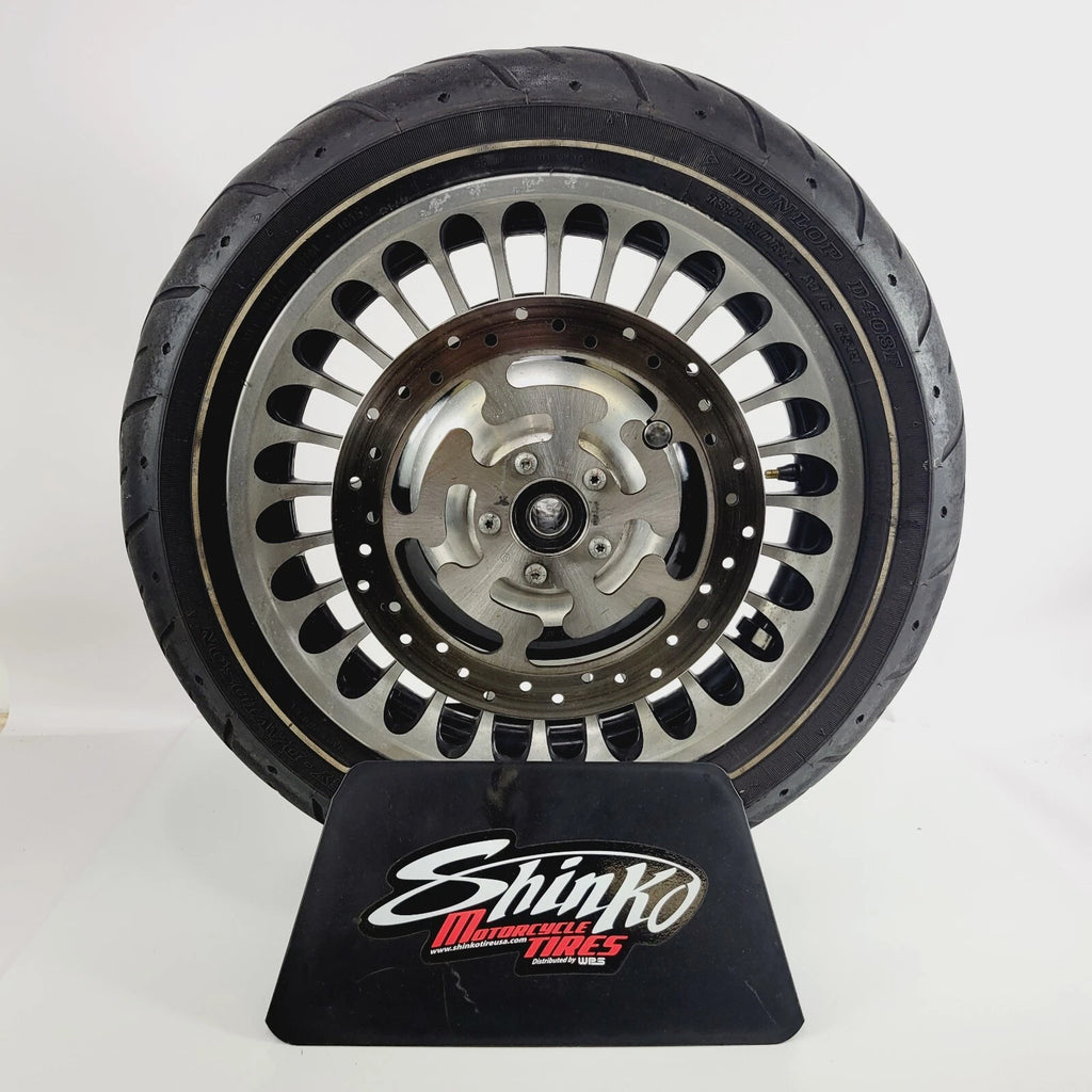 Front Wheel Rim 17x3 for Harley Touring (2009–2025) - Contrast Polished & Black