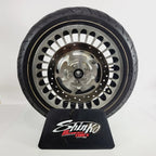 Front Wheel Rim 17x3 for Harley Touring (2009–2025) - Contrast Polished & Black