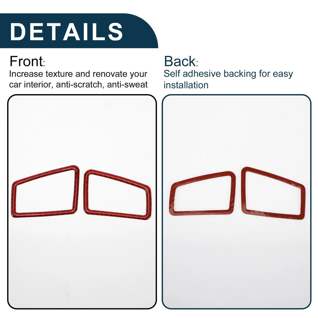 Air Vent Cover Sticker Set of 2 for BMW 3 Series E90 E92 E93 (2005–2012)