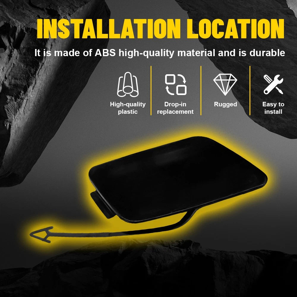 Tow Hook Eye Cover Cap for Audi A8 Quattro (2011–2014)