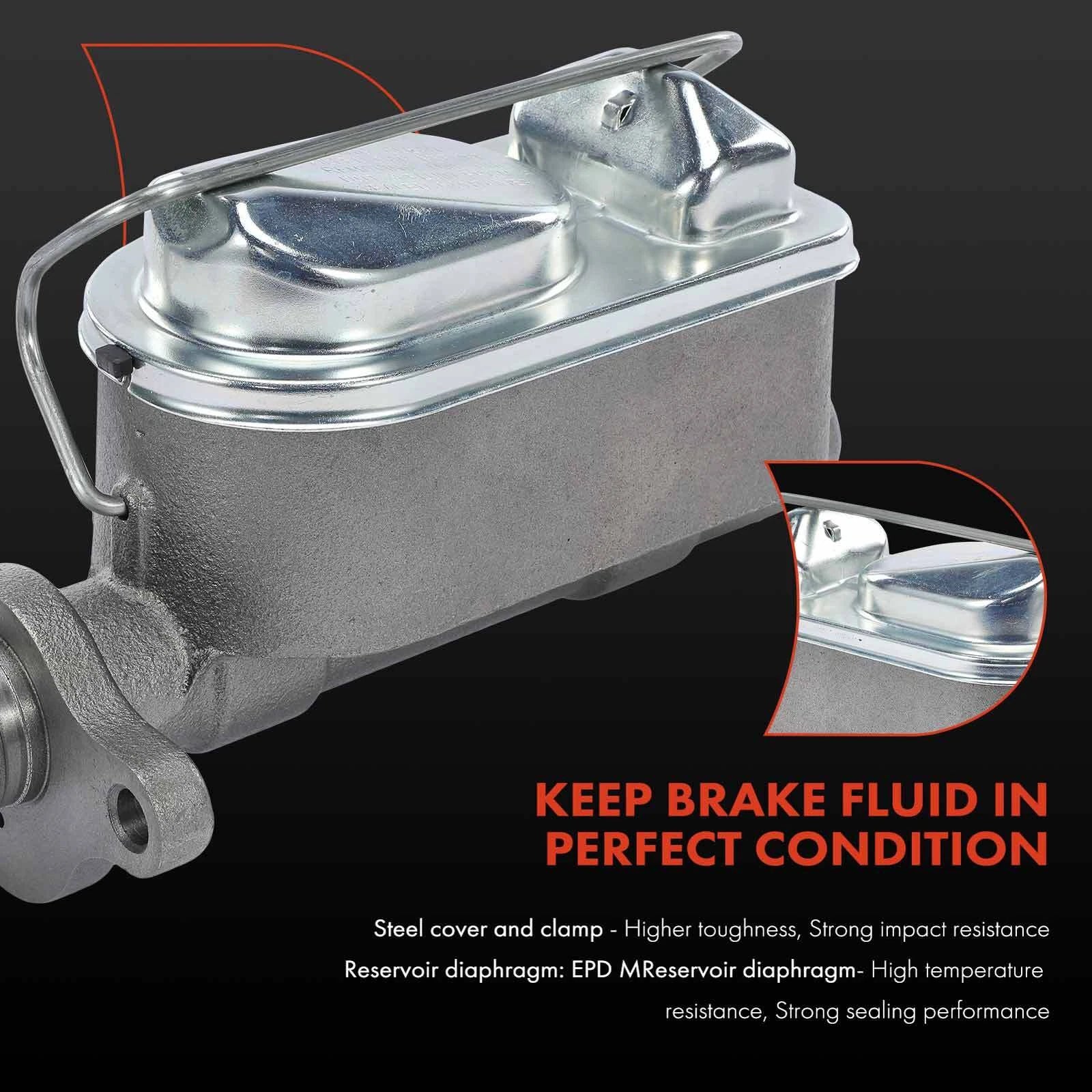Brake Master Cylinder with Reservoir for Jeep CJ5 CJ7 (1978–1986)