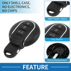 3 Buttons Keyless Entry Remote Fob Shell Case for BMW Mini Cooper (2015–2017)