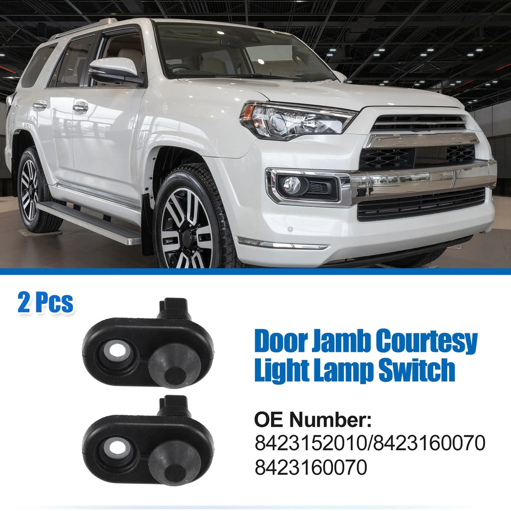 2X Front Door Jamb Light Switches for Toyota (No. 8423152010/8423160070)