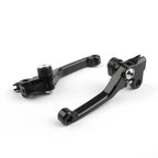 Pivot Brake Clutch Levers for Honda CRF250R CRF450R (2007–2014) Black
