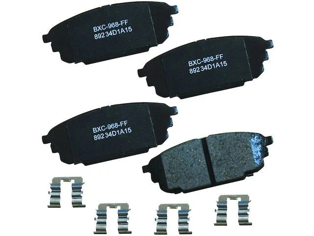 Rear Brake Pad Set for Mazda Protege 2001–2003 (2.0L 4 Cyl, JJ692RD)