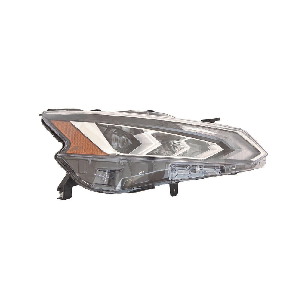 Replacement Passenger Side LED Headlight Assembly w/o Auto Leveling
