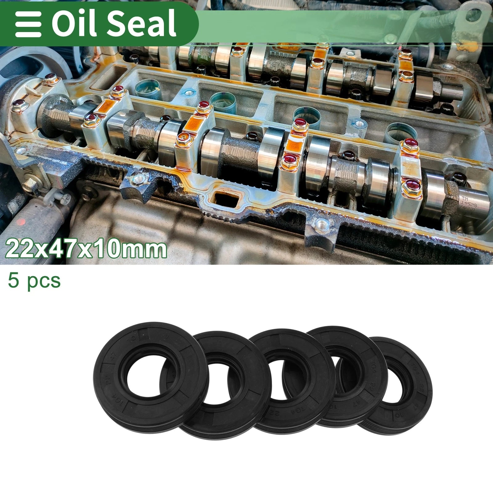 Oil Seal for Rotary Shaft (22x47x10mm)