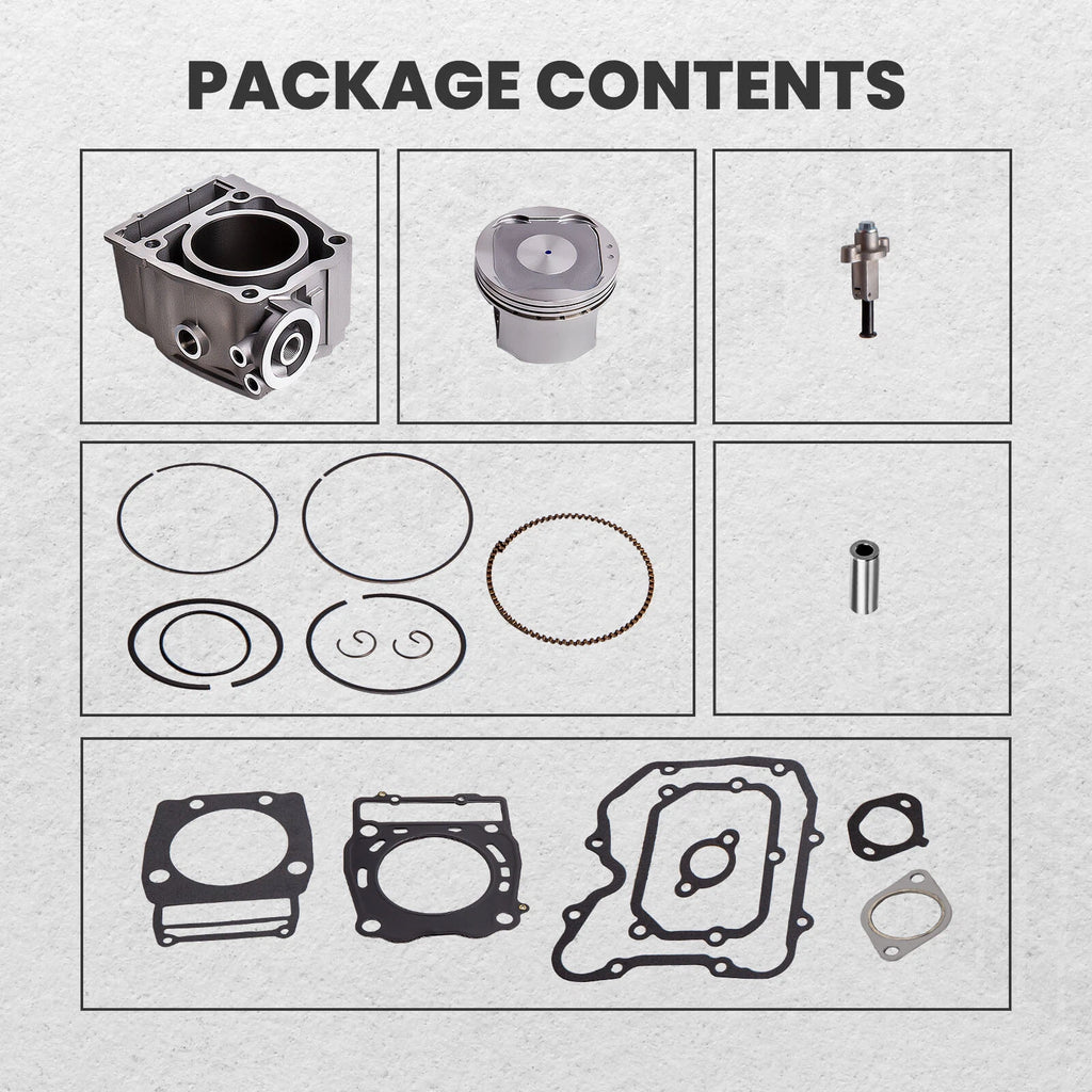 Cylinder Piston Head Top End Kit for Polaris Scrambler 500 (1997–2013)