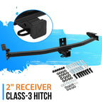 Class 3 Trailer 2" Receiver Tow Hitch for Honda Pilot (2003–2008) Acura MDX (2001–2006)