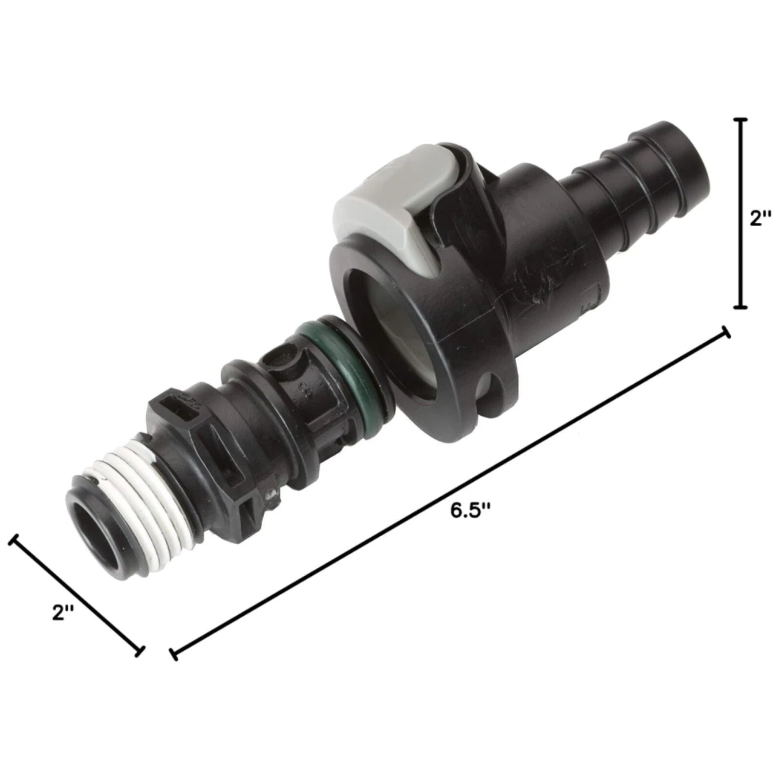Set of 2 Sprayless Connector Kit for Attwood (8838US6)