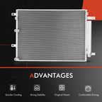 Radiator and AC Condenser Cooling Kit for Jeep Cherokee