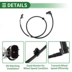 ABS Wheel Speed Sensor No.MR527312 for Mitsubishi Lancer (2002–2007)