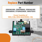 Power Module Board for Dometic RV Fridge RM2351 RM2354 RM2451 RM2454 (2010–2020)
