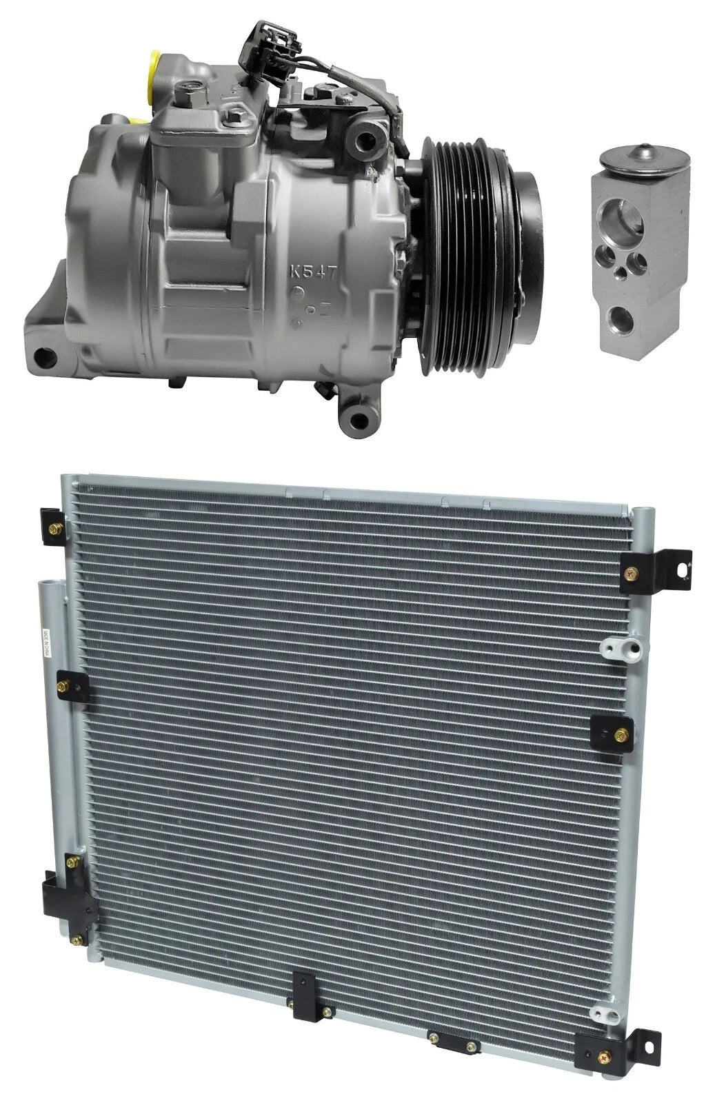AC Compressor Kit With Condenser for Cadillac STS 3.6L (2005–2011)