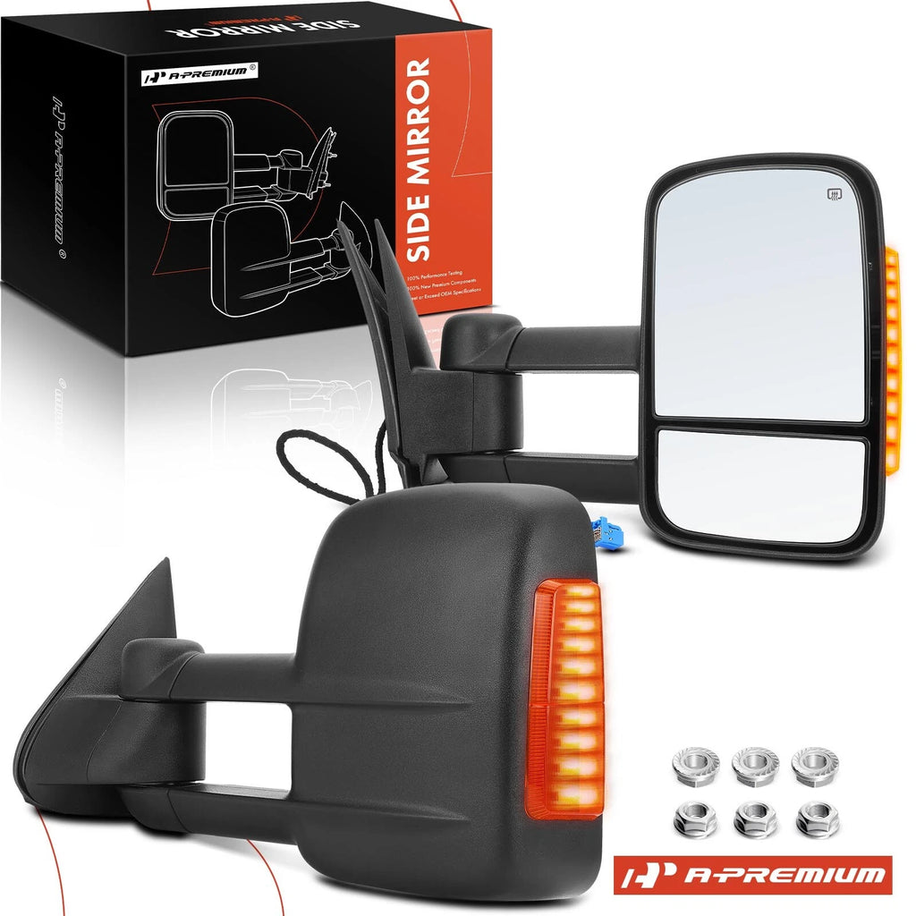2X Power Towing Mirrors for Chevy Silverado 1500 (2003–2006)