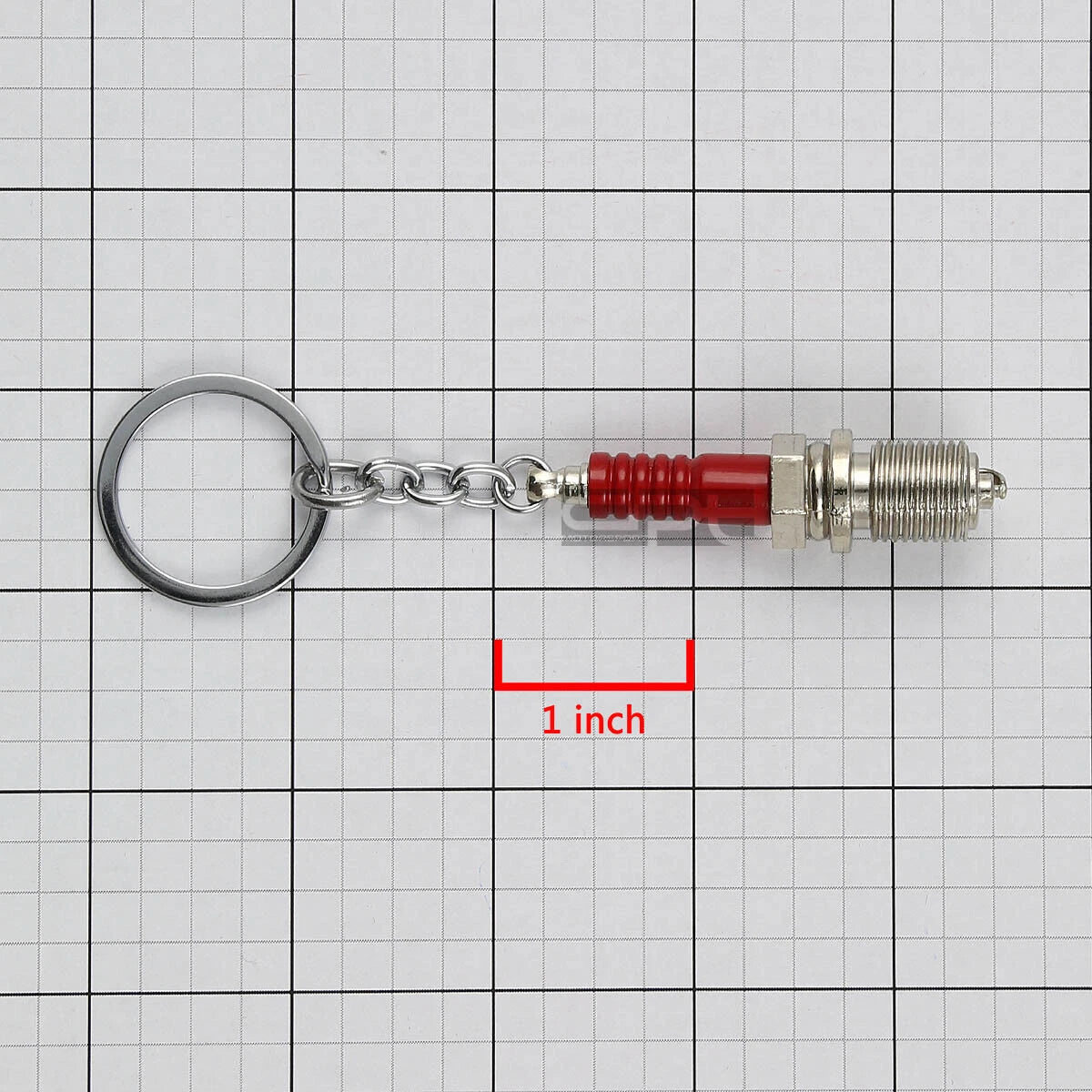 Ignition Coil Keychain for Race Car (Metal)
