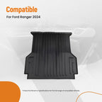 5FT TPE Boot Truck Mat for Ford Ranger (2024) Waterproof Anti-Slip Liner