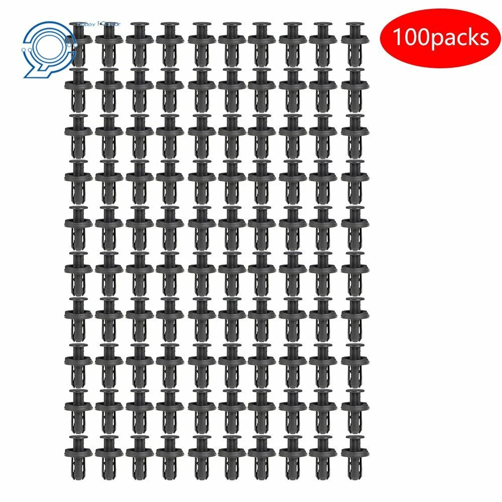 100pcs Push Type Rivet Clips for Honda 