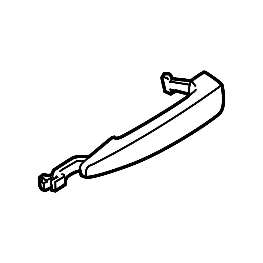 Genuine OEM Front Passenger Right Exterior Door Handle 51217207564 for BMW (2007–2013)