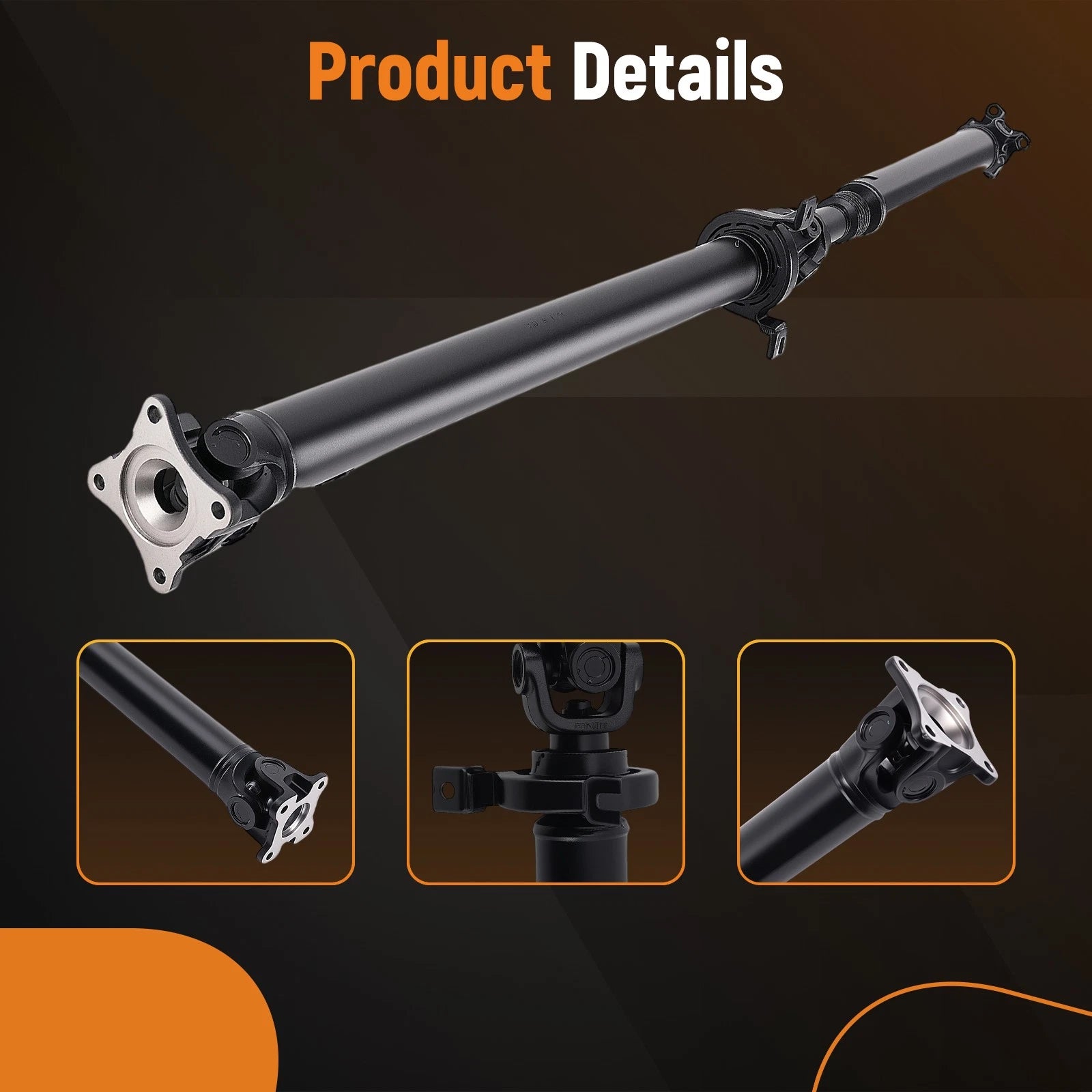 Rear Driveshaft Prop Shaft for Ford F-150 (2011–2014) V6 3.7L RWD 78.8"