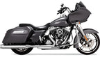 Vance & Hines 450 Slip-On Mufflers for Harley Touring (1995–2016)