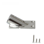316 SS Rectangular Hand Rail Base for Yachts Boats (Fits 22mm 25mm Pipes)