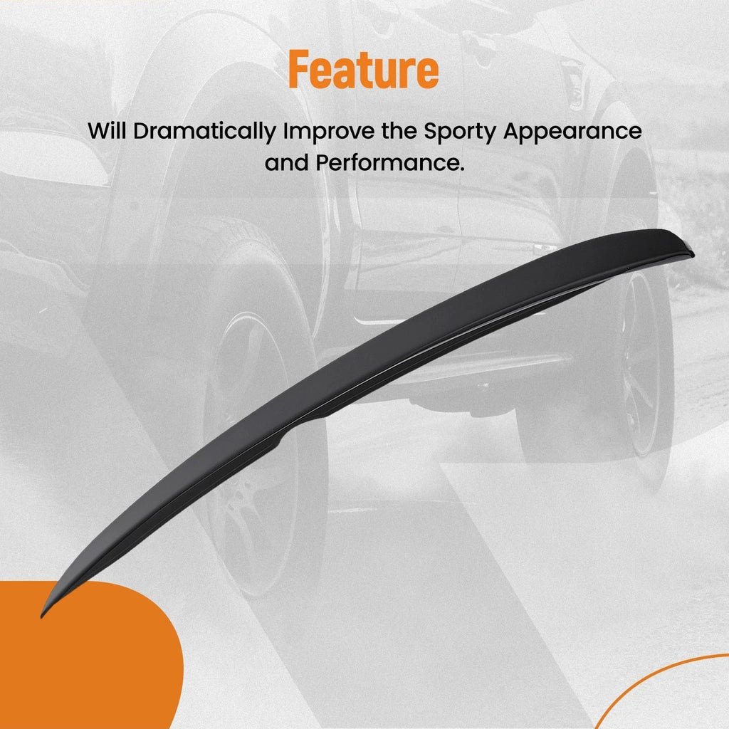 ABS Plastic Rear Trunk Lip Spoiler for Toyota Camry (2012–2014)