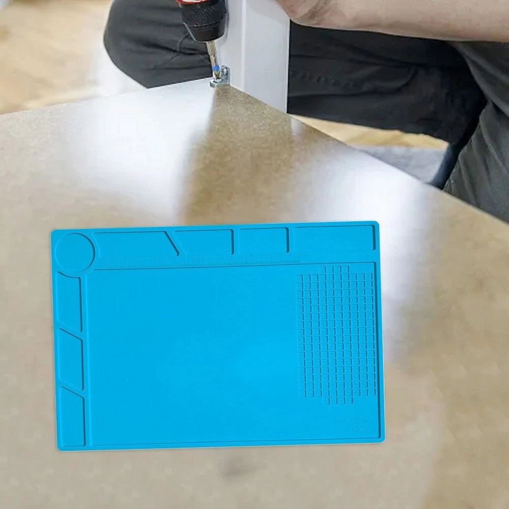 S120B Silicone Soldering Mat for Soldering and Brazing (Heat Resistant)