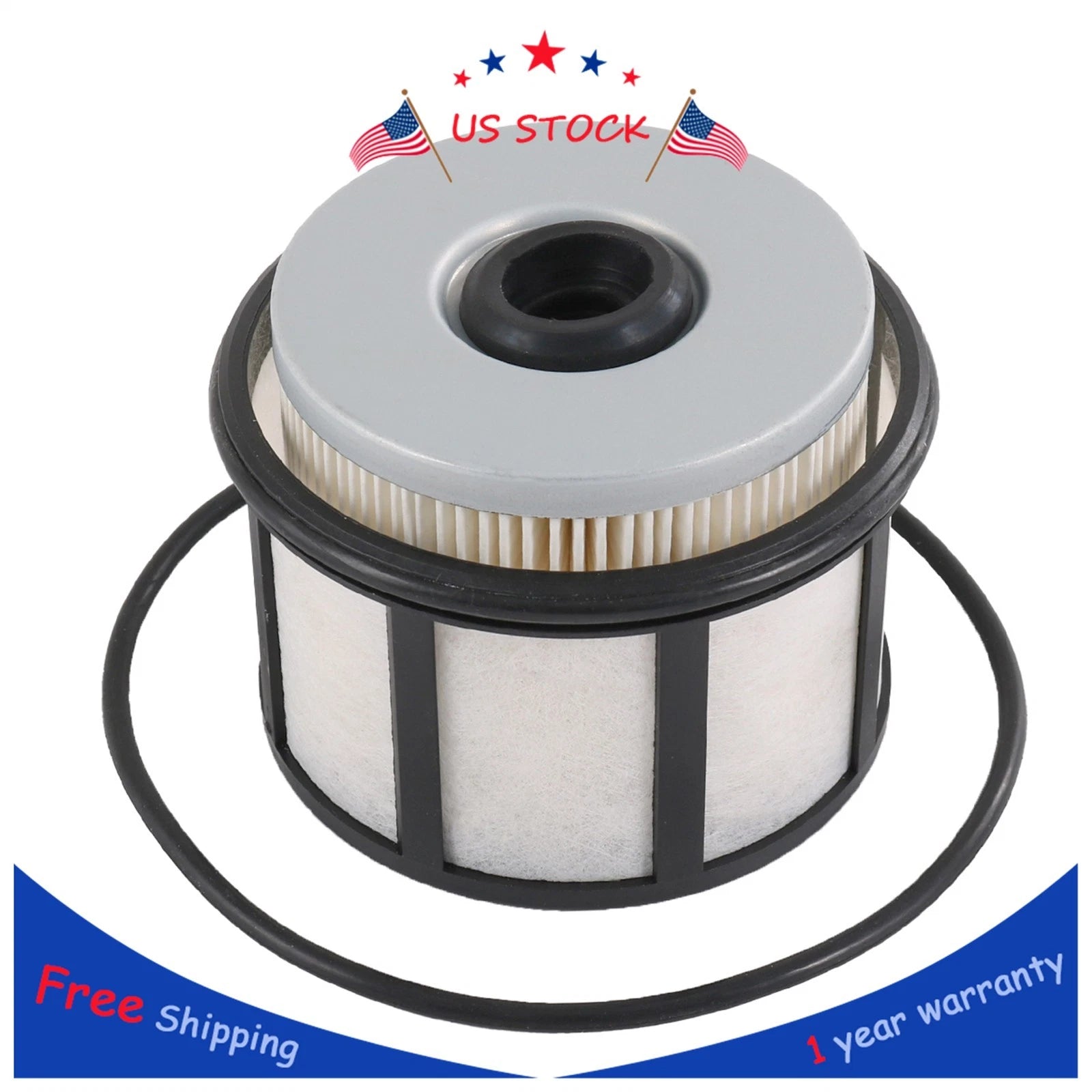 Fuel Filter with Cap for Ford F & E Series (1994–2003) 7.3L Powerstroke Diesel