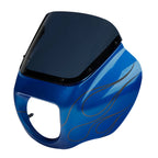 Headlight Fairing Windshield for Harley Street Bob (2018–2025) Electric Blue