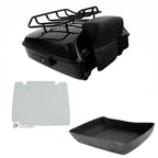 Chopped Trunk Backrest Rack Base Plate for Harley Touring FLTRX (2014–2026)