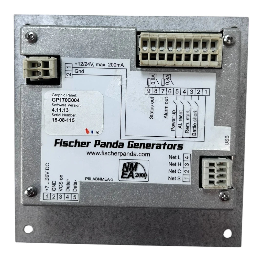 Control Panel for Mini Digital Marine Diesel Generator (Fischer Panda PMS12)