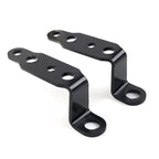 Universal Rearview Mirror Bracket Extension for Spotlight - Black